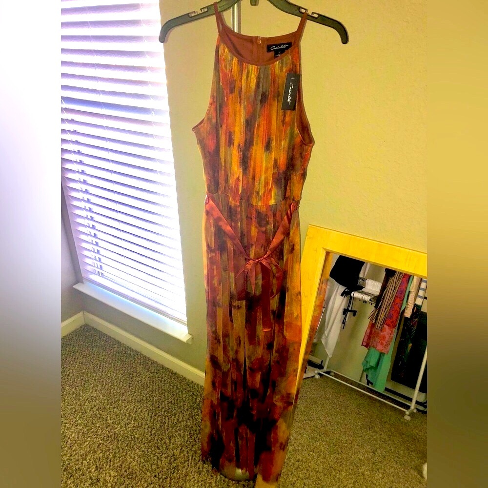 Fall Multicolor maxi dress - Picture 5 of 8